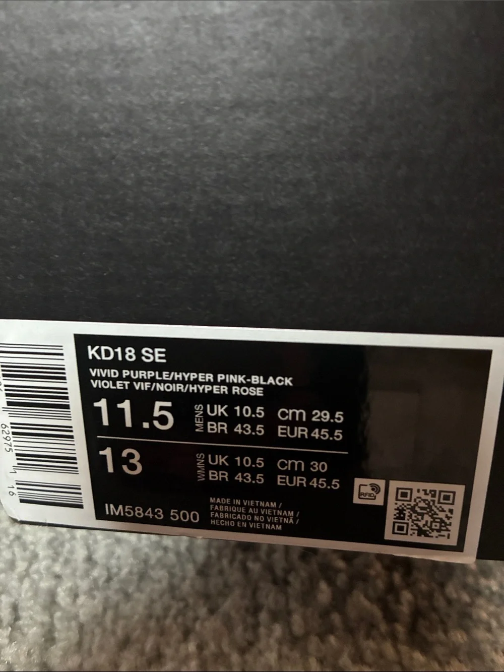 Nike KD 18 “Eggplant”